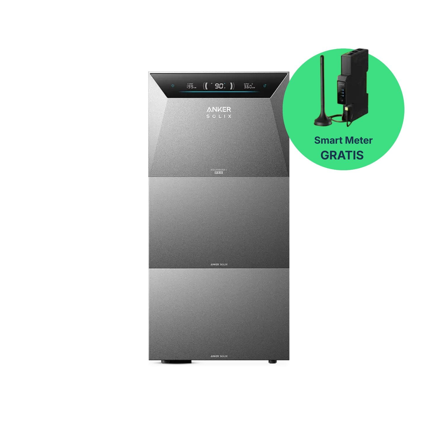 Anker SOLIX Solarbank 4 E5000 Pro – 5 kWh Heimspeicher, erweiterbar auf 30 kWh