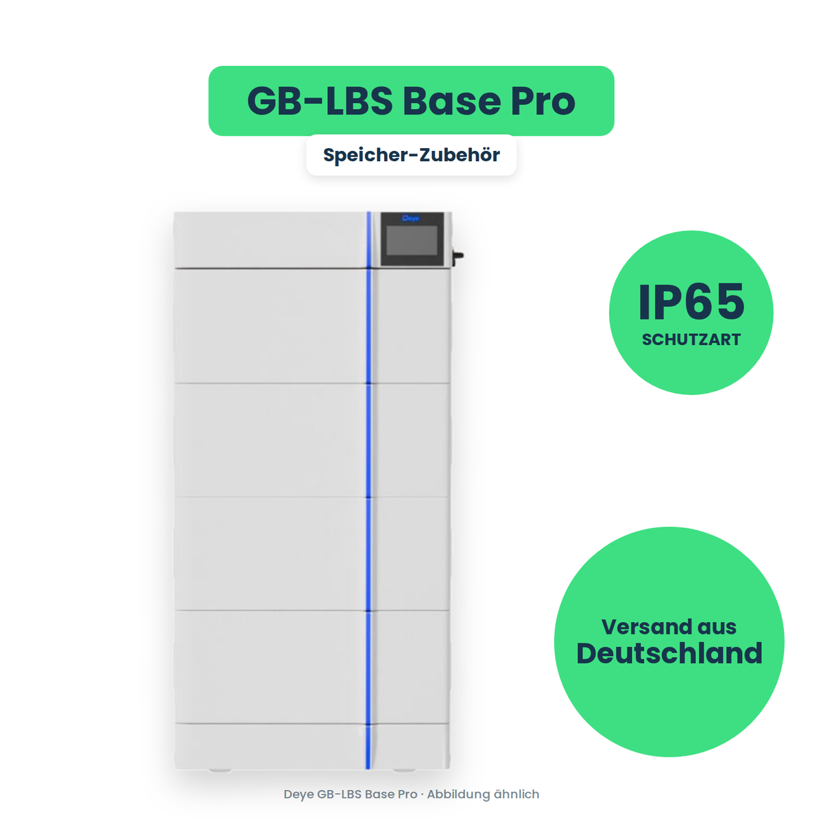 Deye GB-LBS Base Pro – Speicher-Zubehör, freigestellt