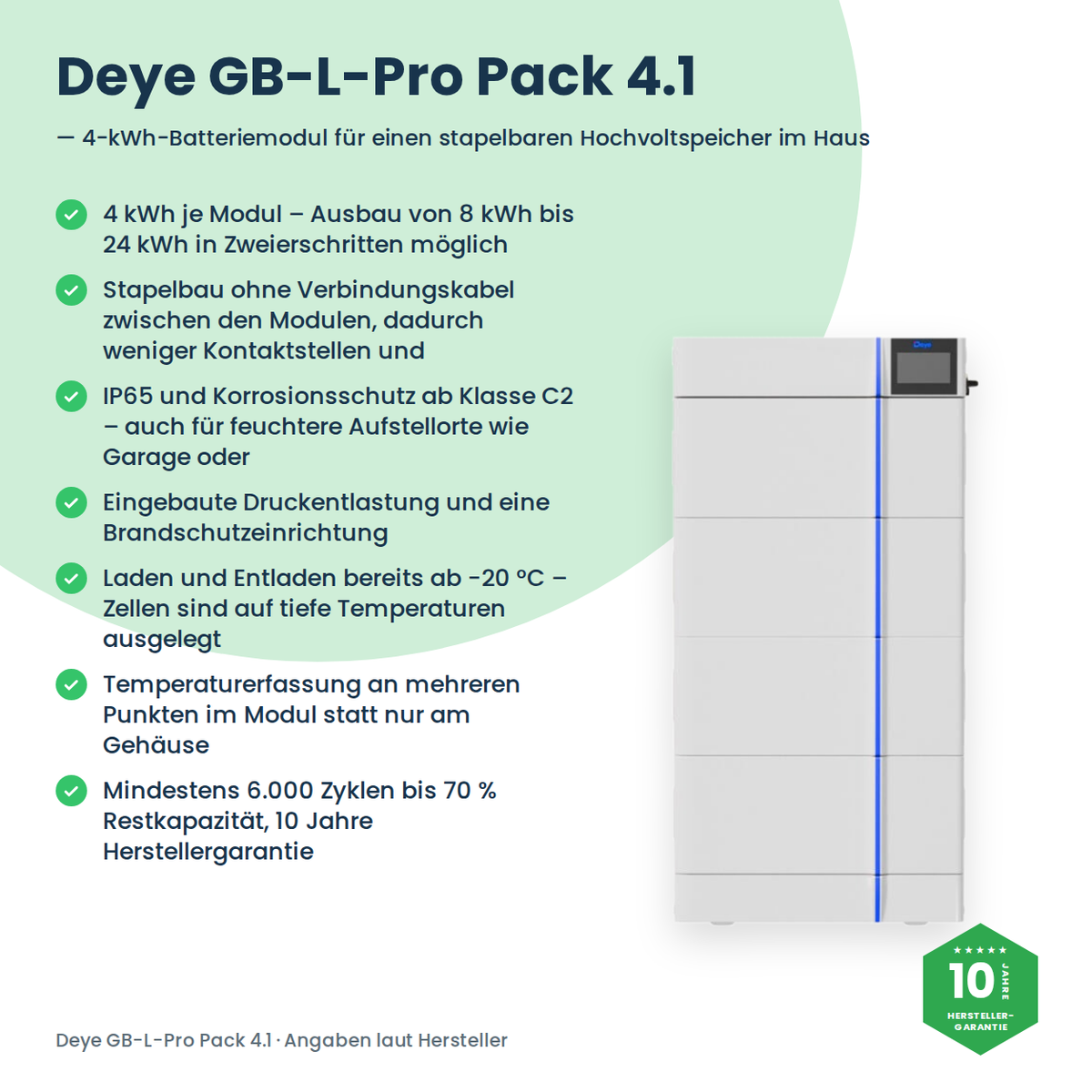 Deye GB-L-Pro Pack 4.1