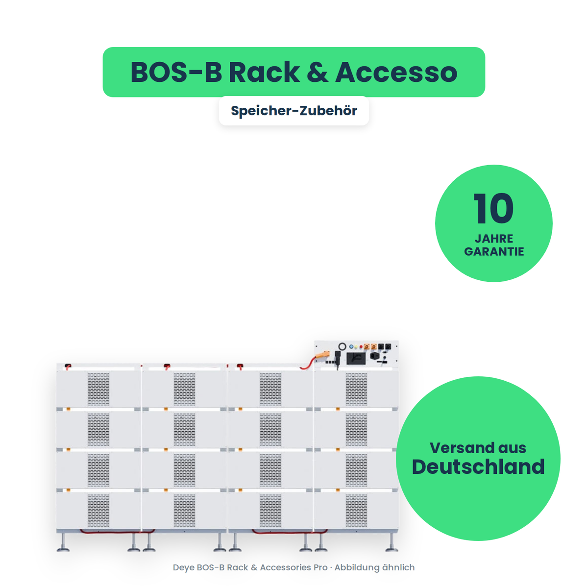 Deye BOS-B Rack & Accessories Pro – Speicher-Zubehör, freigestellt