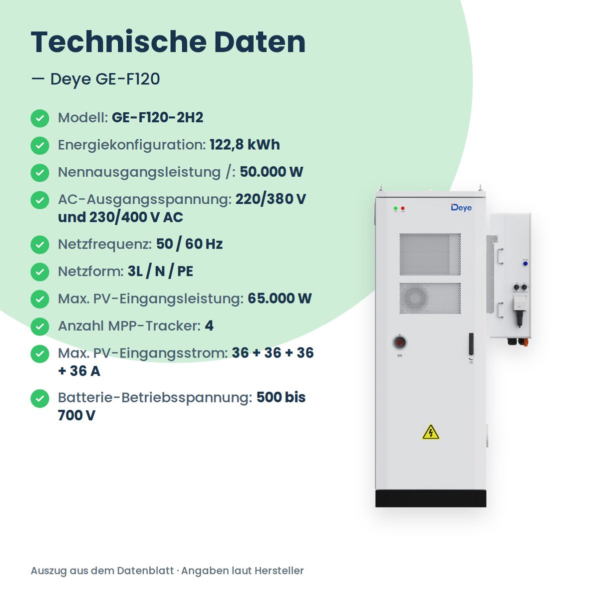Deye GE-F120