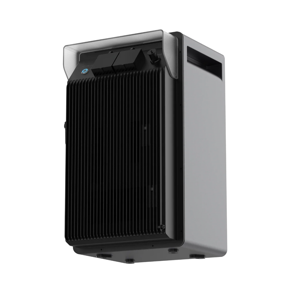 Conow Lyra 2500 Pro – Anschlüsse mit Schuko-Steckdosen und MC4-Eingängen