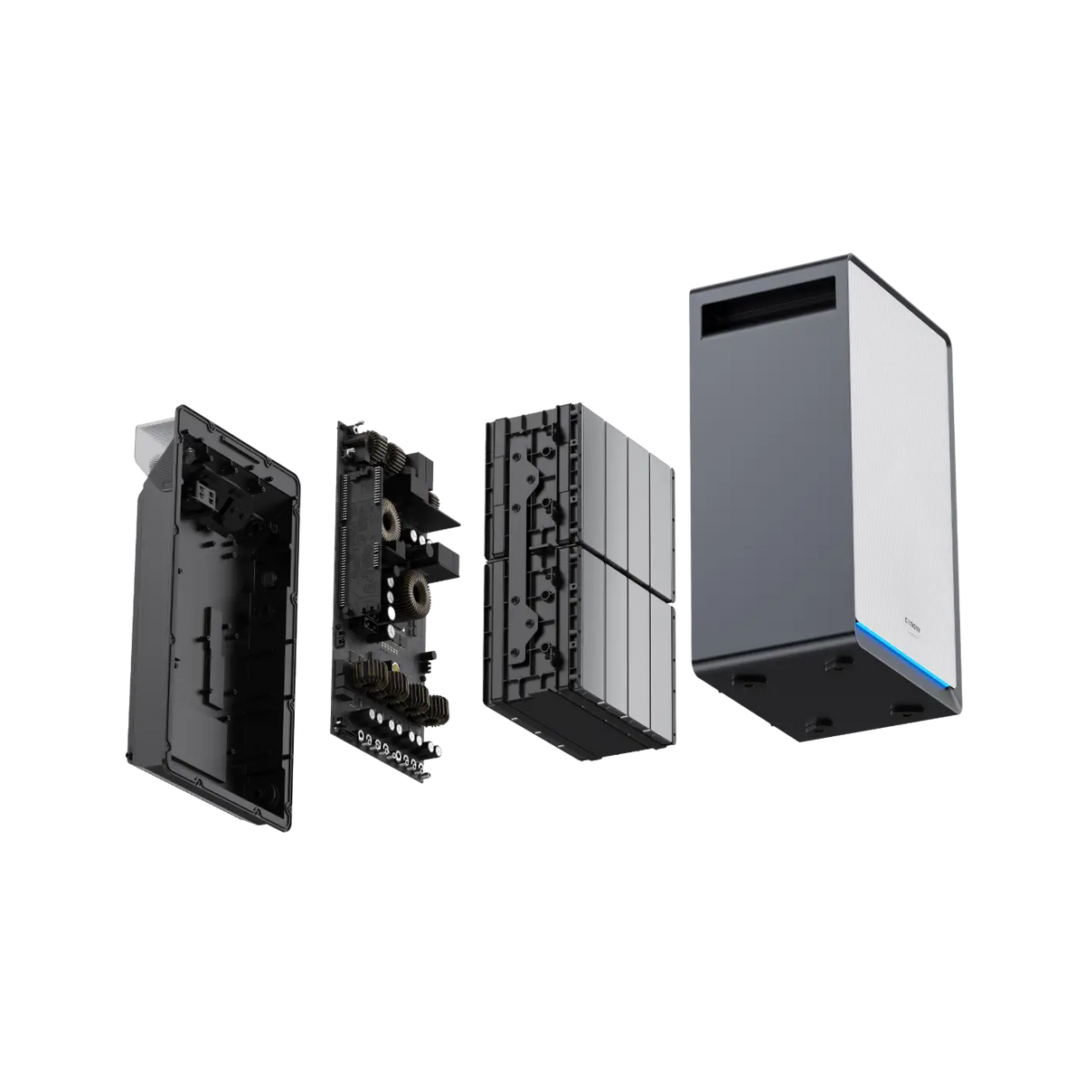 Conow Lyra 2500 AC – 2,56 kWh AC-batterij voor uitbreiding van bestaande installaties, 1.500 W noodstroom