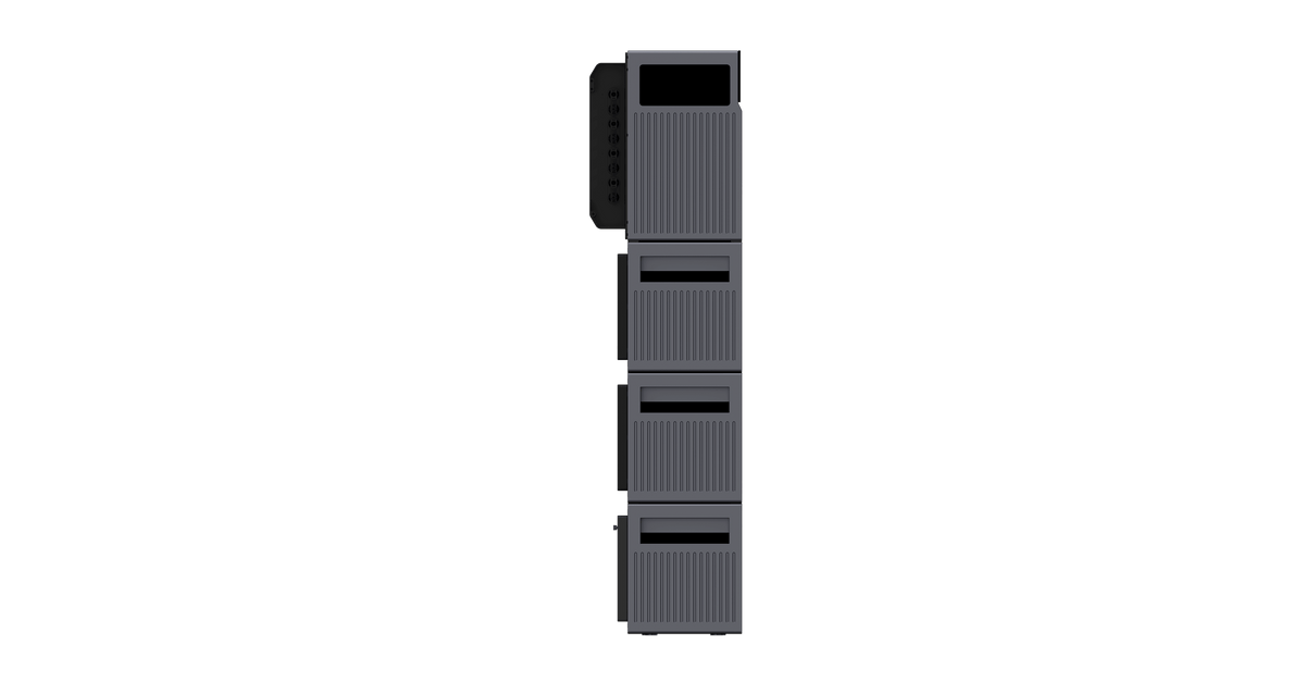 Conow CBE2000 Pro – Basiseinheit mit Erweiterungsbatterien im Stapel