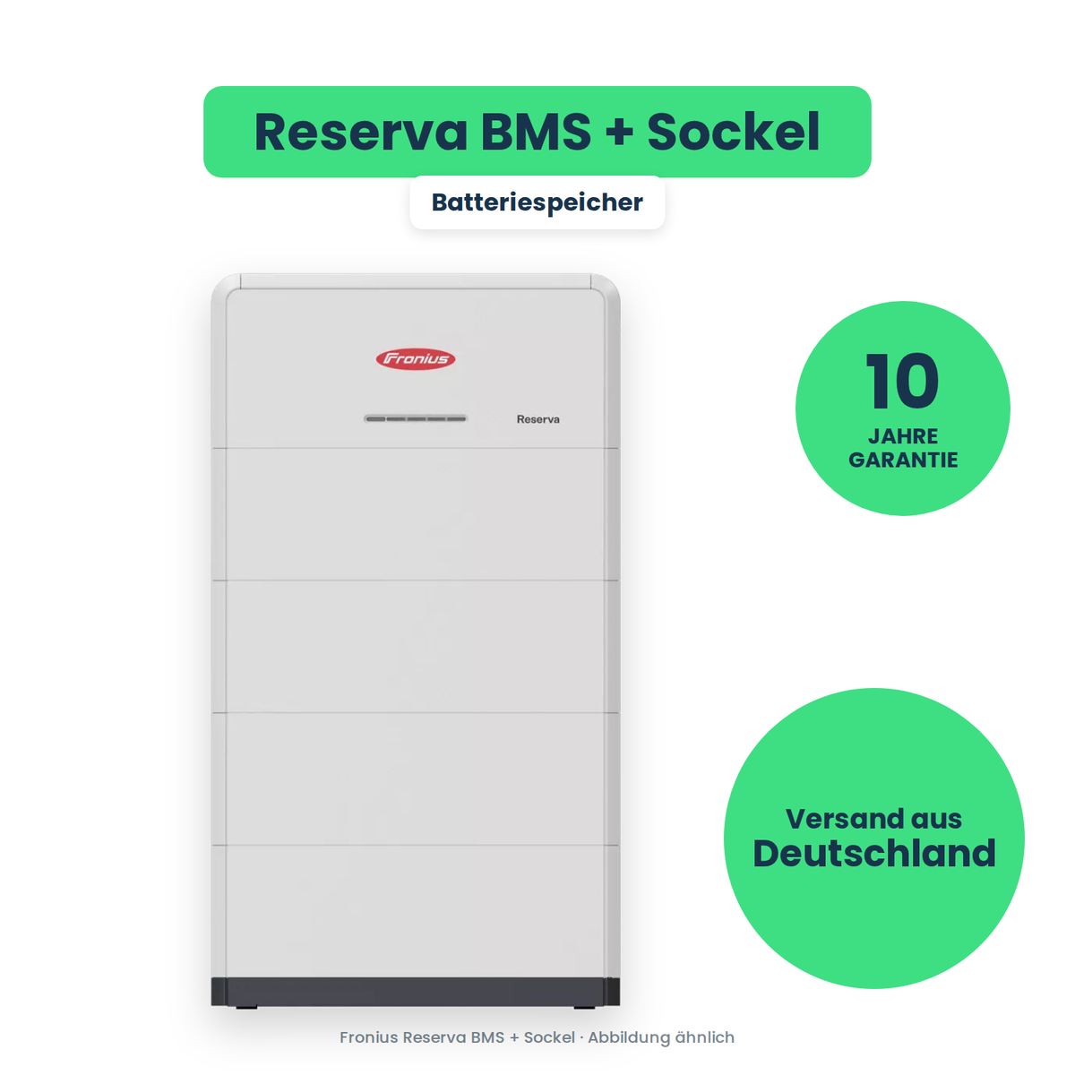 Fronius Reserva BMS + Sockel – Batteriespeicher, freigestellt
