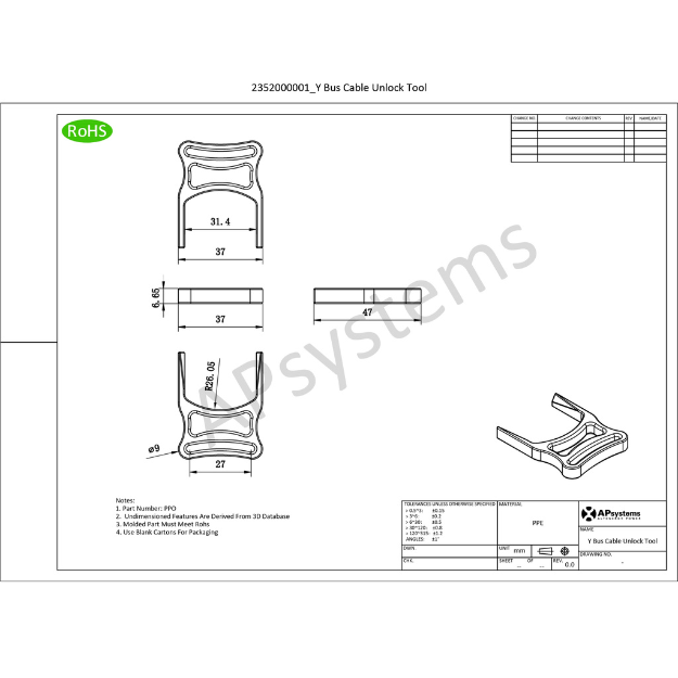APsystems QT2 QT2D Herramienta servicio oficial mantenimiento solar