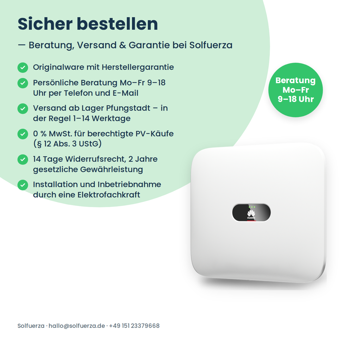 HUAWEI SUN2000-5KTL-M1 hybride omvormer 5 kW