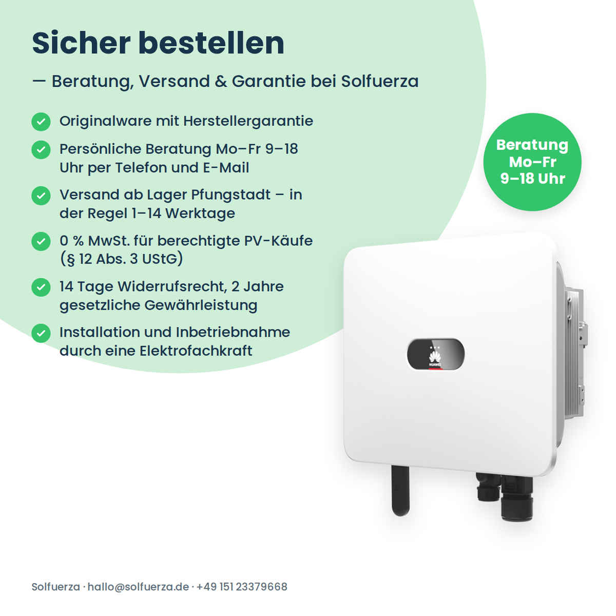 HUAWEI SUN2000-15K-MB0 hybride omvormer 15 kW