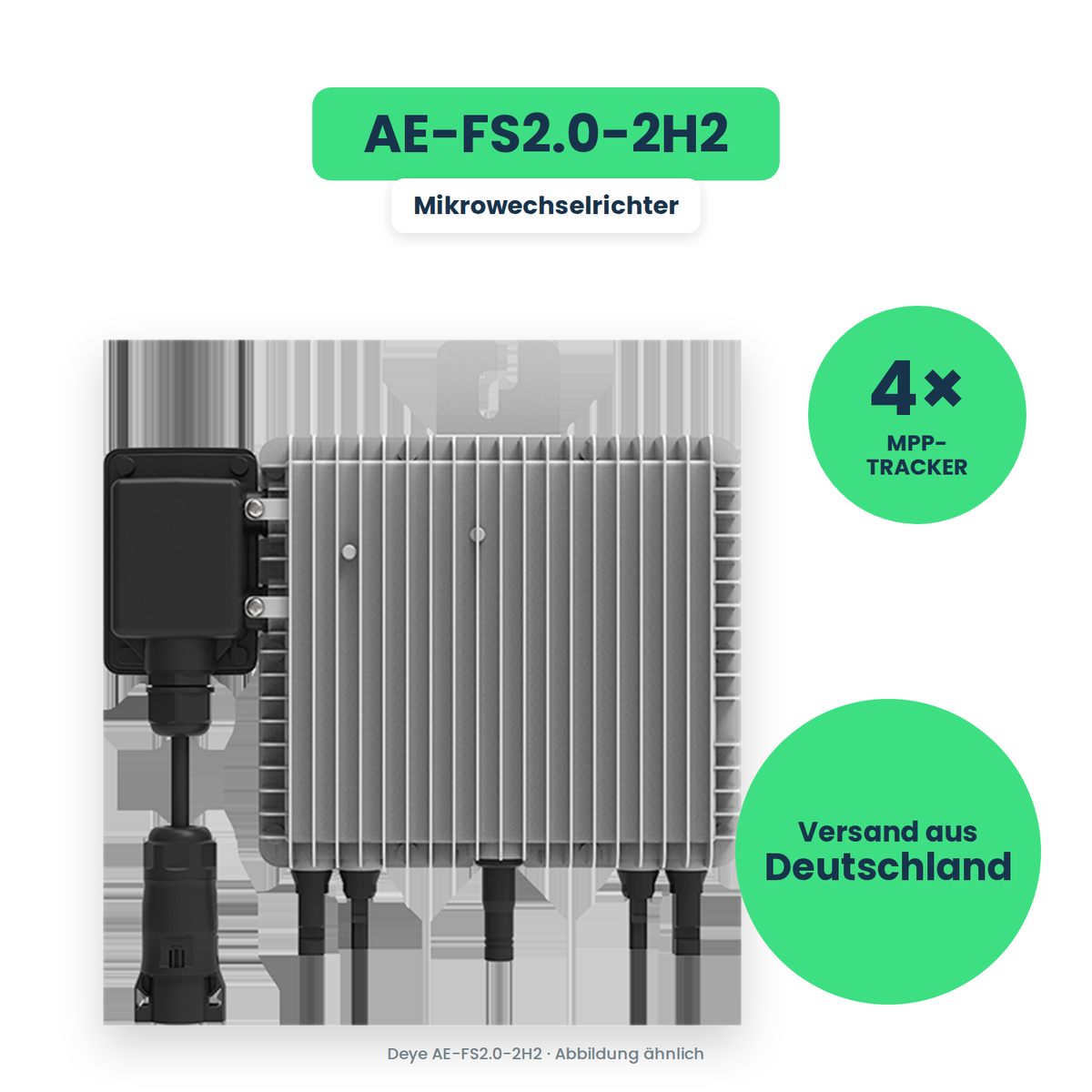 Deye AE-FS2.0-2H2 – Balkon-Energiespeicher, freigestellt