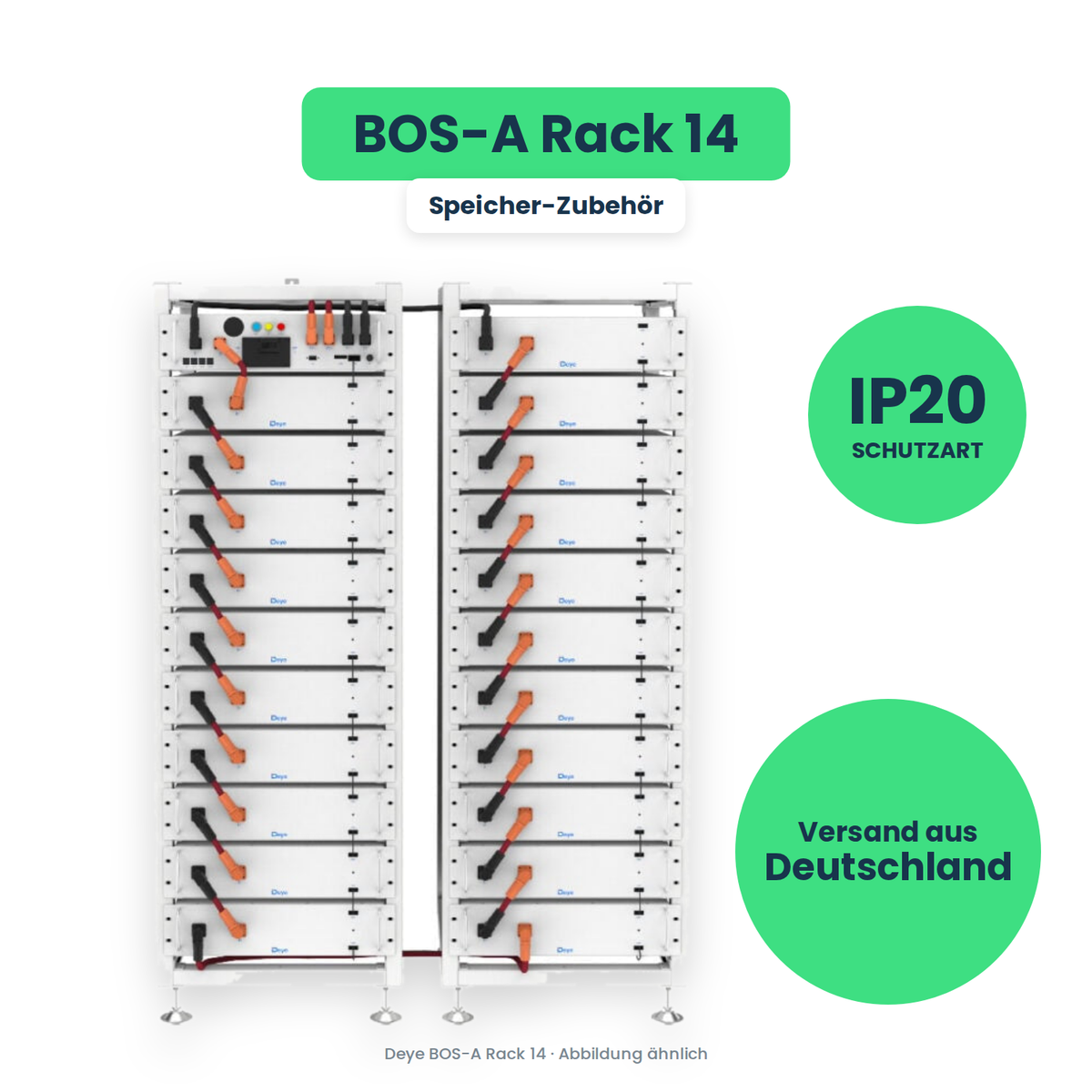 Deye BOS-A Rack 14 – Speicher-Zubehör, freigestellt