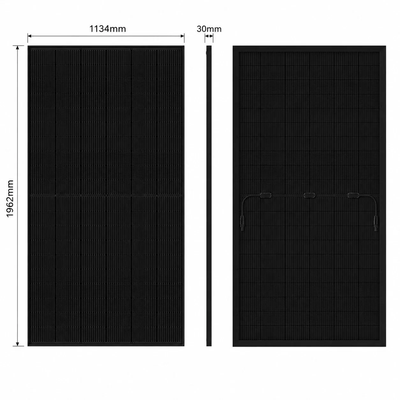 Balkonkraftwerk 2000W mit Speicher – 4× Jolywood 500W + 2× Marstek B2500-D