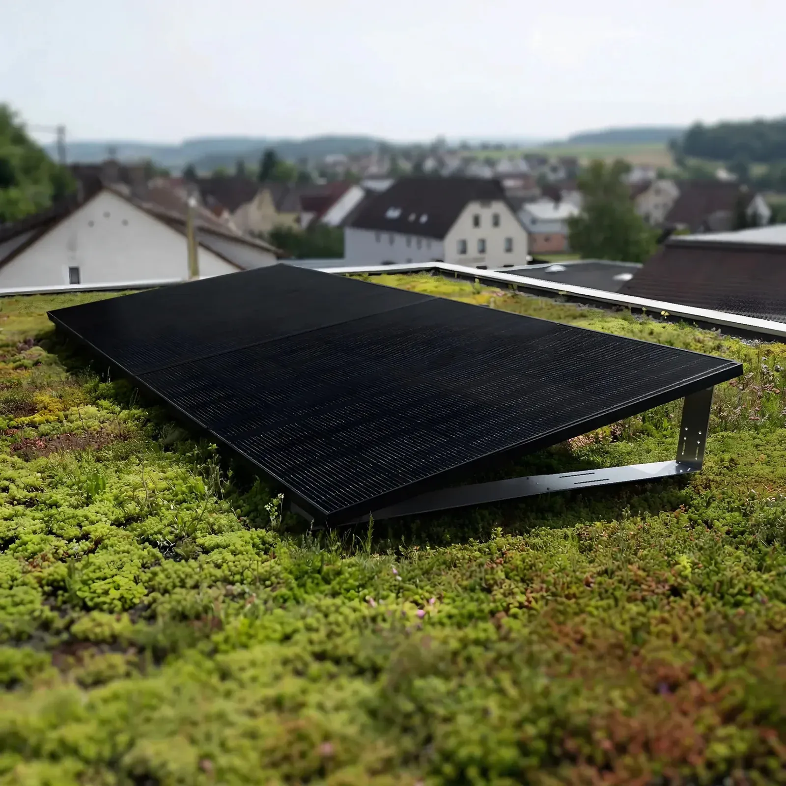 Balkonkraftwerk 2000W mit Speicher – 4× Jolywood 500W + Marstek Venus A