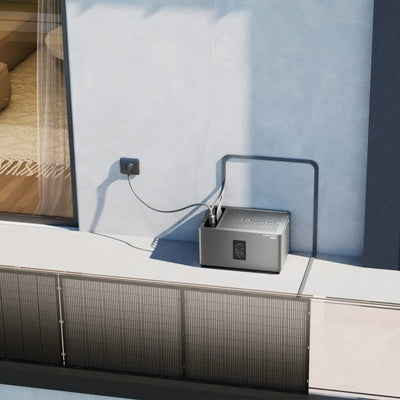 Marstek Jupiter C Plus – Installation am Balkon