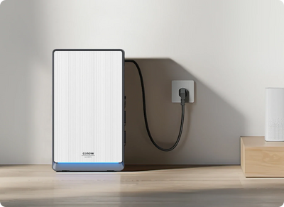 Conow Lyra 2500 Pro Balkonspeicher mit 4 MPPT – Frontansicht