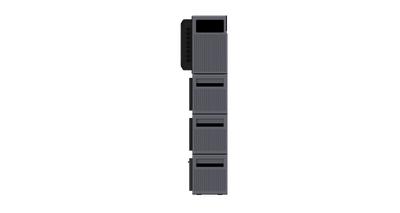 Conow CBE2000 Pro – Basiseinheit mit Erweiterungsbatterien im Stapel