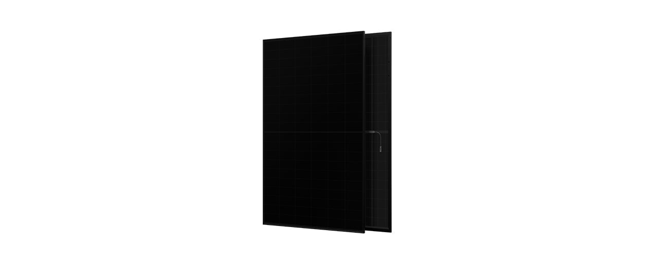 AIKO Neostar 2S+60 Doppelglas-Modul – Detailansicht der ABC-Zellen ohne sichtbare Busbars