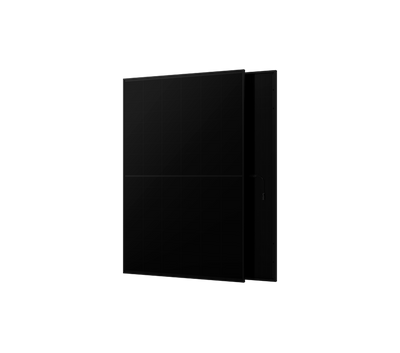 AIKO Neostar 2S+ 465 W Glas-Glas Solarmodul in Full-Black-Optik – Frontansicht