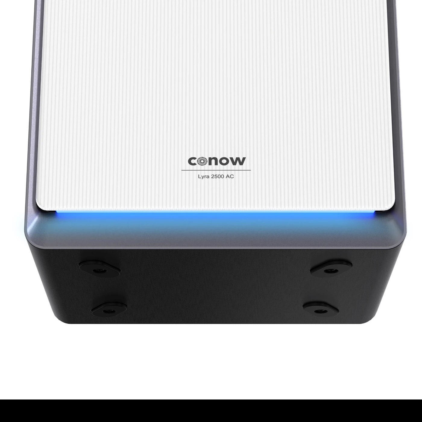Conow Lyra 2500 AC – Draufsicht mit LED-Statusleiste