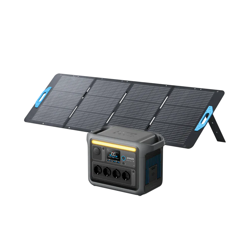 Anker SOLIX C1000 Generador Solar + Panel Solar de 200W