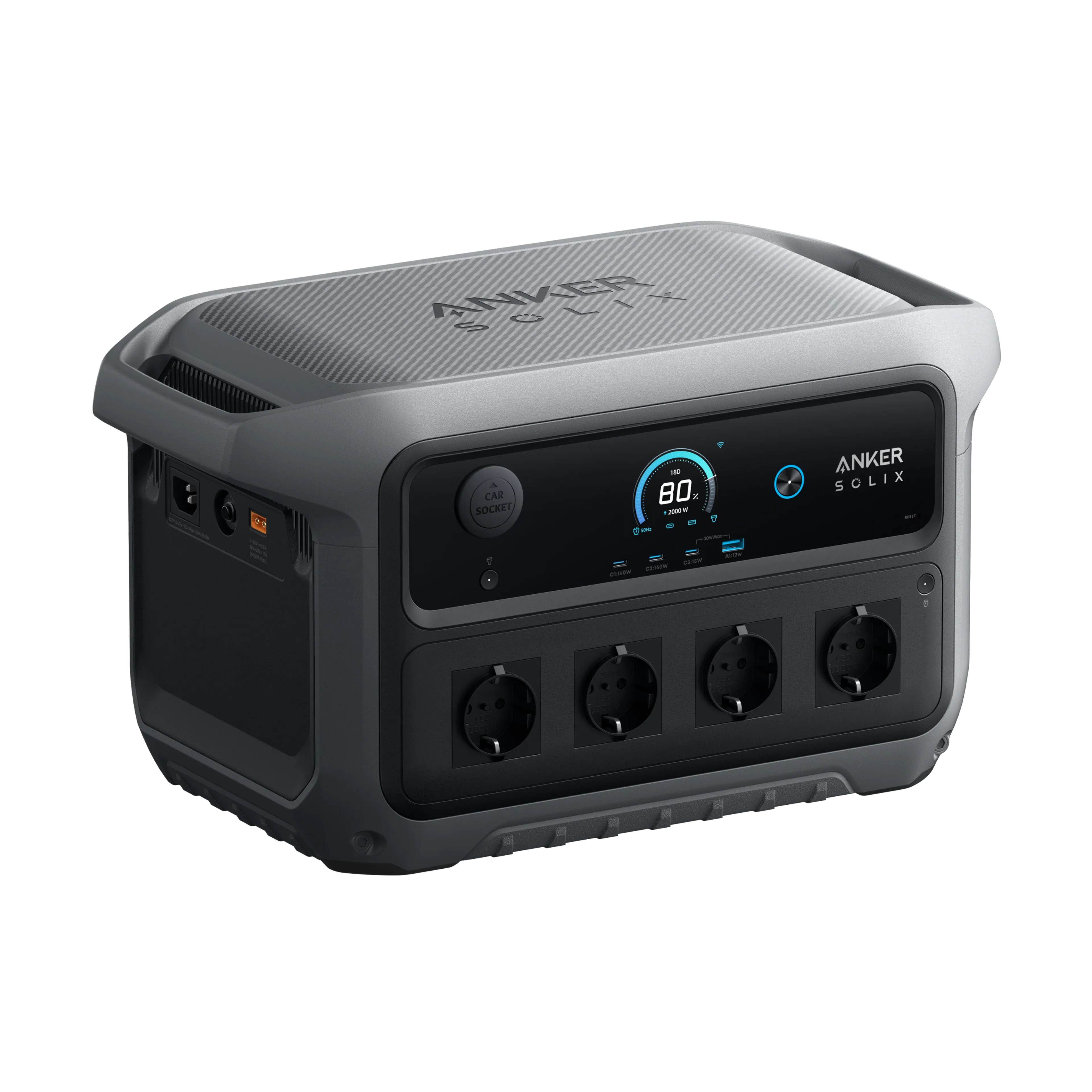Anker SOLIX C2000 Gen 2 Estación de Energía Portátil