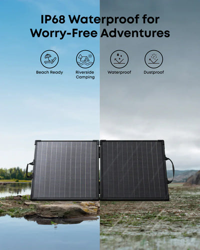 Anker SOLIX PS100 Panel Solar Portátil Bifacial