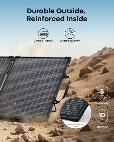 Anker SOLIX PS100 Panel Solar Portátil Bifacial