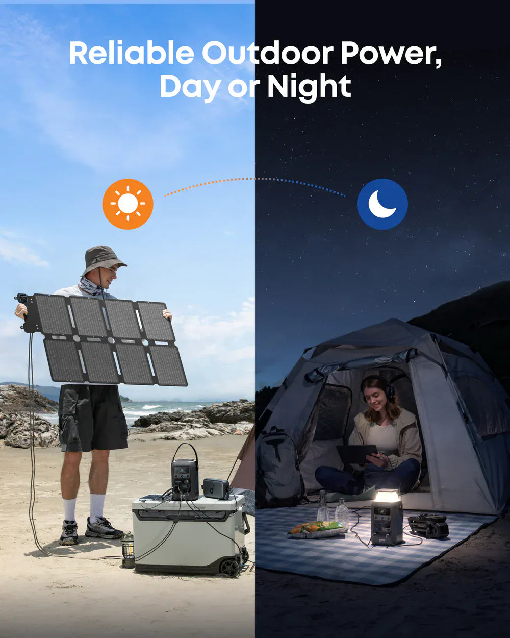 Anker SOLIX PS100X Panel Solar Portátil