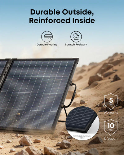 Anker SOLIX PS200 Panel Solar Portátil Bifacial