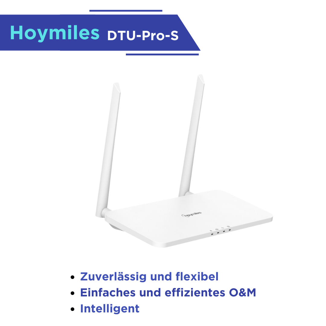 Hoymiles DTU-Pro-S Monitoring-Box mit LAN und Modbus