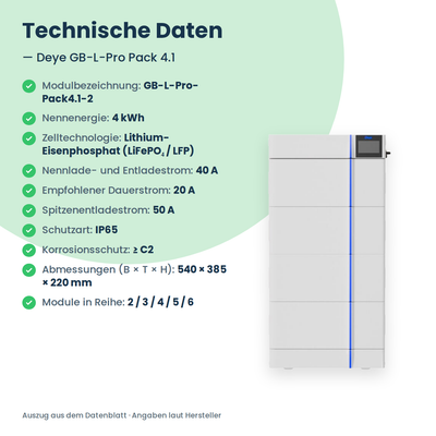 Deye GB-L-Pro Pack 4.1