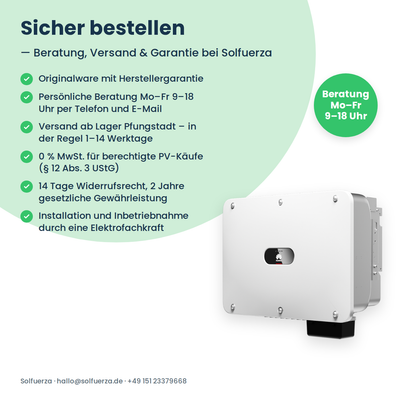 HUAWEI SUN2000-36KTL-M3 (26A) stringomvormer 36 kW