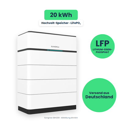 Sungrow SBH200 – Hochvolt-Speicher, freigestellt