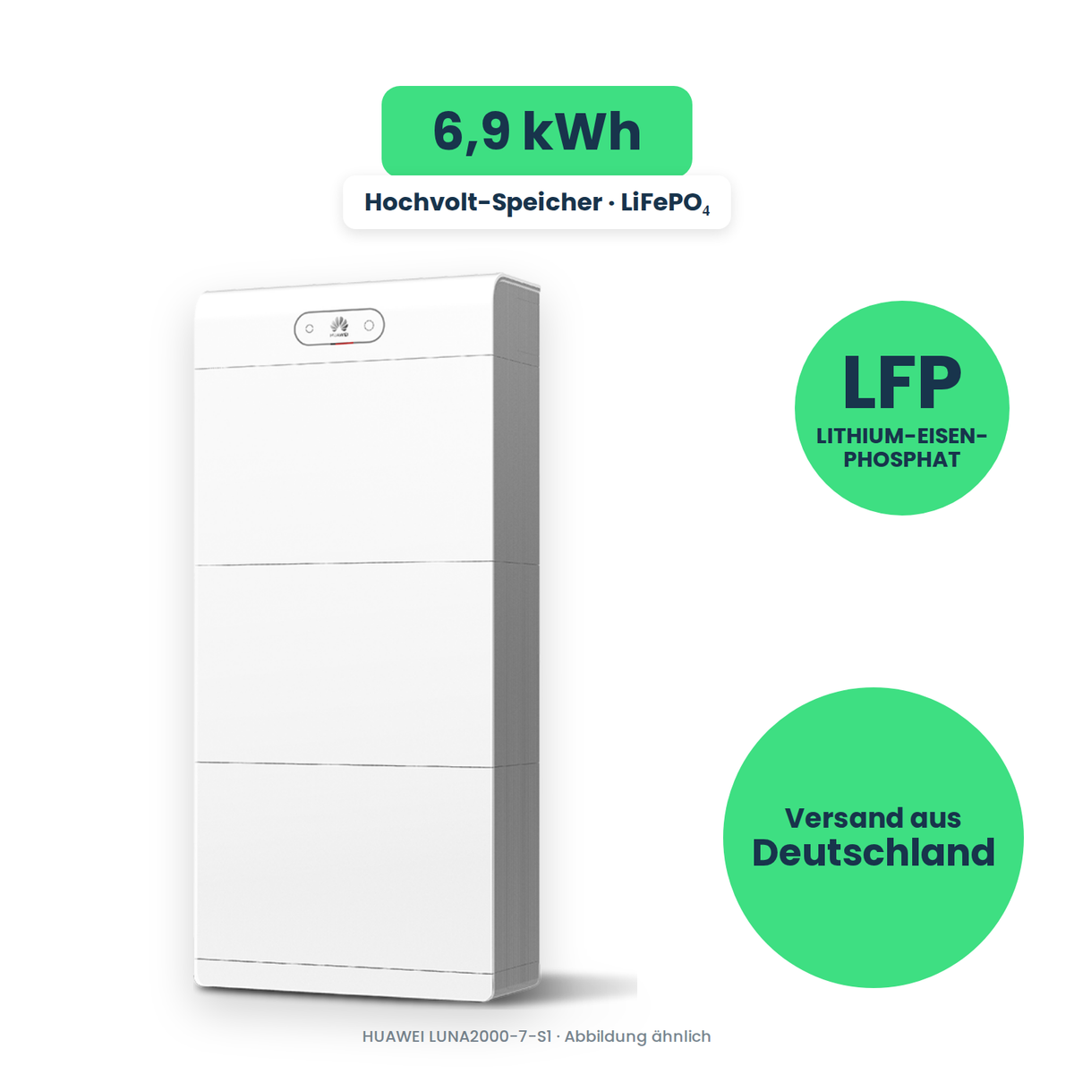 HUAWEI LUNA2000-7-S1 – Hochvolt-Speicher, freigestellt