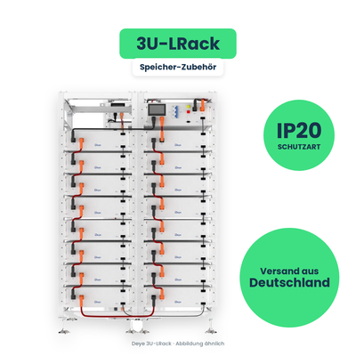 Deye 3U-LRack – Speicher-Zubehör, freigestellt